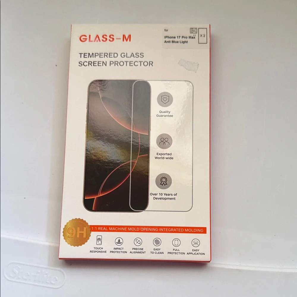 Glass-M Tempered Glass Screen Protector